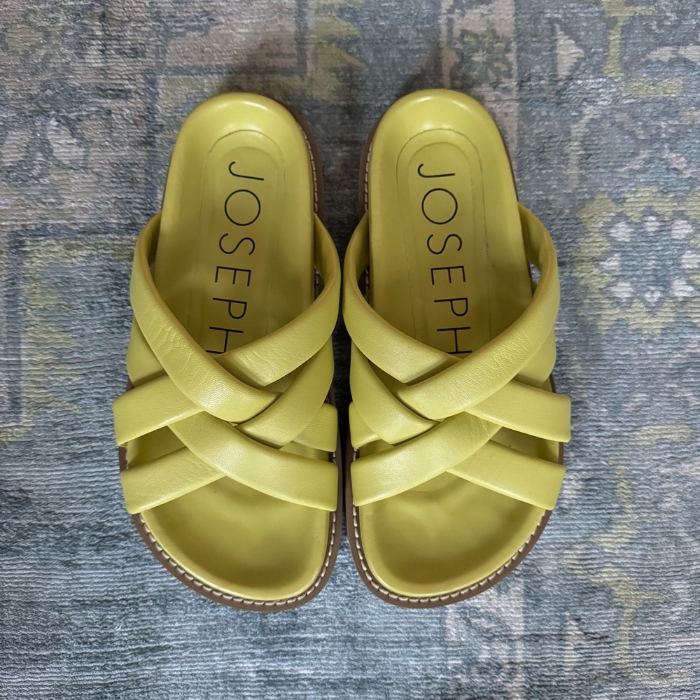 Joseph Leather Jamila Sandal Sz 37